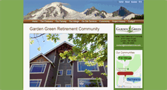 Desktop Screenshot of gardengreenretirement.com